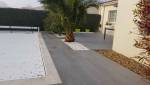 Terrasse en carrelage à Corme Royal