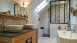 Rénovation d'une salle de bain à La Fresnais (après)