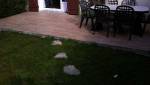 Terrasse en béton à Chelles (77)