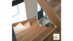 Rénovation d'un escalier à Saint Pair Sur Mer (50380).