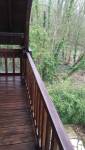 Balcon en bois rénové à Yerres (91330)