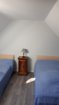 Chambre à l'étage sous les combles