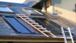 Mise en place des rails et des panneaux - Gestel (56530)