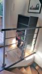 Réalisation d'un Escalier double - Lyon / Villeurbanne