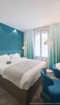 Teinte bleu turquoise