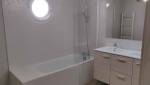 Rénovation d'une salle de bain avec faience graphique Essonne