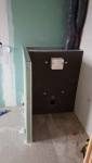 installation de toilette suspendu 