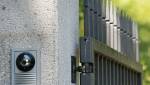 Portail avec visiophone