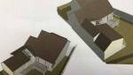 esquisse 3D projet maison à Crécy-la-Chapelle 
