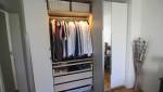 Aménagement d'un dressing à Trouville