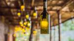 Décoration bouteille en verre