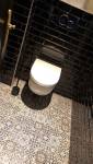 Installation des toilettes à Trouville