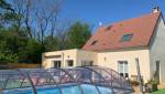 Extension maison avec piscine