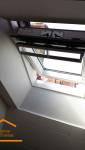 Nouveau Velux, en bois laqué blanc