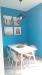 Rénovation appartement sur le Sillon Saint-Malo (cuisine - coin repas)