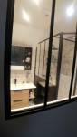 Douche avec verrière
