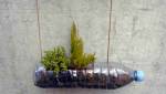 Decoration bouteille en plastique