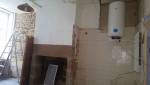 Rénovation d'un mur chaux Intra-muros