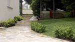 Aménagement extérieur béton empreinte