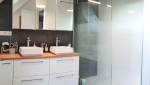 Rénovation séjour à Rennes - salle d'eau étage