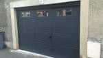Mise en place d'une porte de garage électrique dans le Calvados