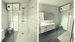 La salle de bain créée au sein des extensions