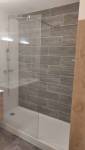 Salle de bain bois clair Essonne 91