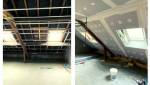 Installation d'isolation dans les combles avec pose de placo