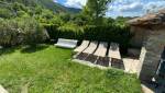 Jardin d’un mas dans les Cévennes rénové La Maison Des Travaux d’Alès