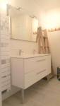 Rénovation appartement sur le Sillon Saint-Malo (salle d'eau)