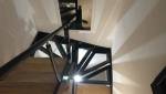 Installation d'un escalier