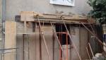 pendant les travaux : ouverture de murs porteurs