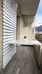 Aménagement d’un balcon dans le centre-ville d’Annecy La Maison Des Travaux d’Annecy