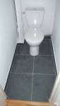 Installation de toilettes dans un appartement à Caen