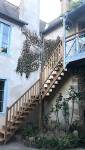 Remplacement d'un escalier extérieur ancien à Saint-Malo