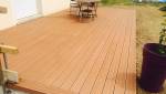 Terrasse en bois composite en Seine et marne