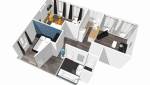 Projet rénovation appartement b - Sens (89)