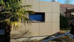 Extension d'une maison de 20,7 m² en bardage fibrociment, à Brains 44