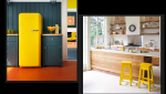 Petite touche de jaune dans la cuisine