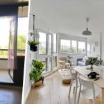Appartement colocation avant/après
