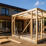 Faire une extension bois à Bruz