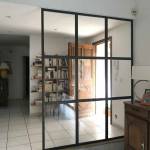 Verrière cuisine entrée