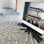 Installer un plancher chauffant à Tours.