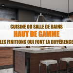 artisan salle de bains Chamonix, finitions haut de gamme cuisine, rénovation maison montagne, plan de travail luxe haute-savoie, cuisine design alpes