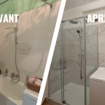 Rénovation Salle de Bain Senior : Remplacement de Baignoire par une Douche Accessible avec Assise