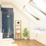 Salle de bain dans les combles