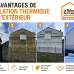 Avantages de l'isolation thermique extérieure - Guilherand-Granges 07