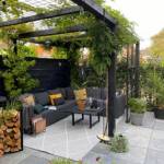 terrasse couverte : pergola