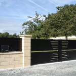 Clôture et portail - rénovation maison 
