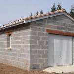 Garage en parpaing 